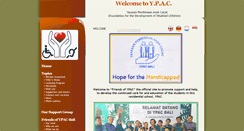 Desktop Screenshot of friends-ypac-bali.org